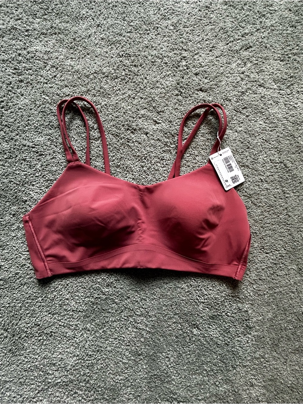 Lululemon like a cloud bra brier rose NWT